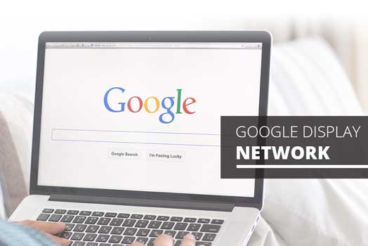Google display network on a laptop screen