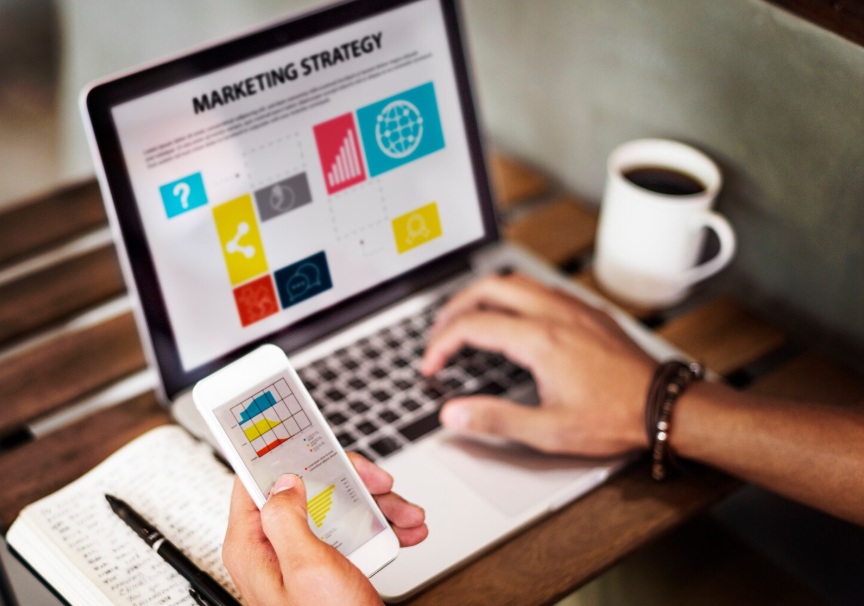 Marketing strategy concept picture