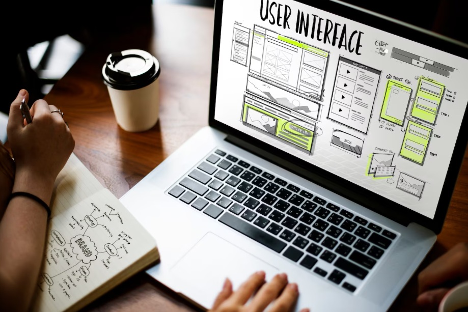 Website development concept
