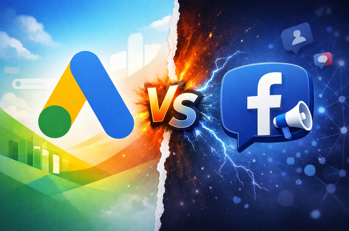 Google Ads vs. Facebook Ads